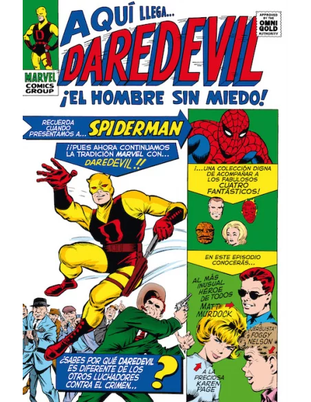 es::Daredevil 01: Aquí llega Daredevil, el Hombre sin Miedo Omnigold