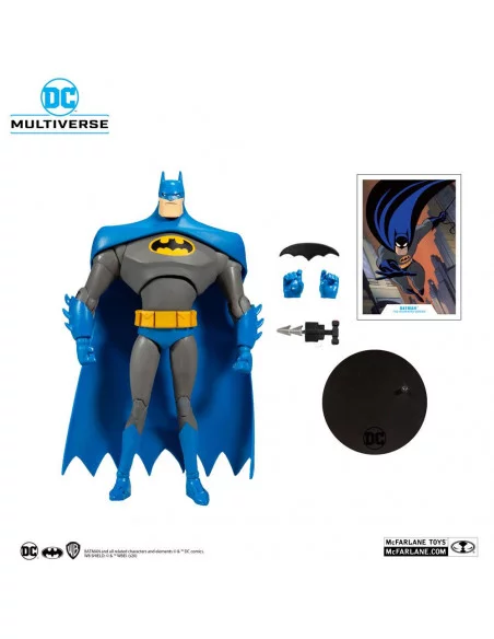 es::DC Multiverse Animated Figura Animated Batman Variant Blue/Gray 18 cm