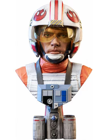 es::Star Wars A new hope Legends in 3D Busto 1/2 Luke Skywalker Pilot 25 cm