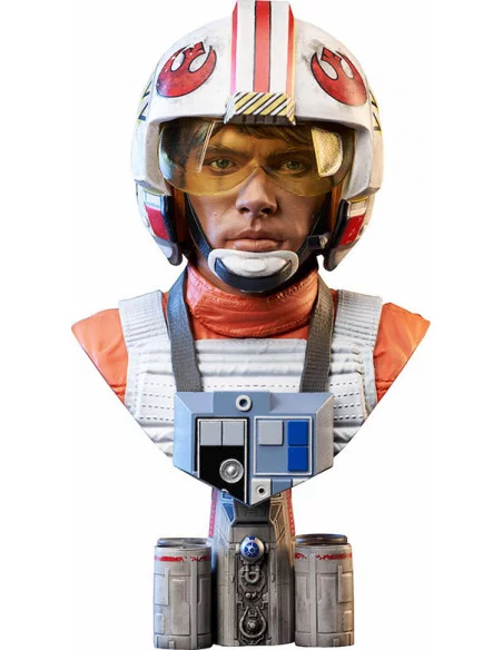 es::Star Wars A new hope Legends in 3D Busto 1/2 Luke Skywalker Pilot 25 cm