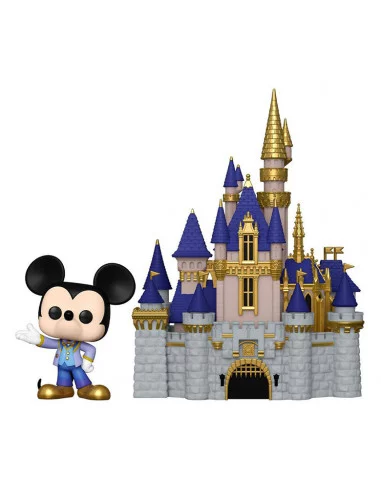 es::Walt Disney World 50th Anniversary Funko POP! Town Castle & Mickey 9 cm 
