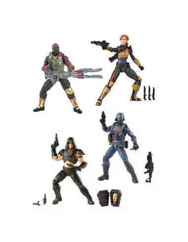 es::G.I. Joe Classified Series Pack de 4 figuras 2021 Wave 1