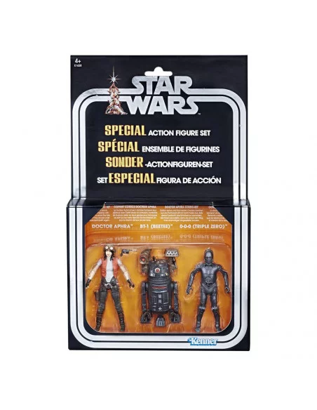es::Star Wars Premium Vintage Collection Pack de 3 Figura Doctor Aphra Comic Set Exclusive 10 cm