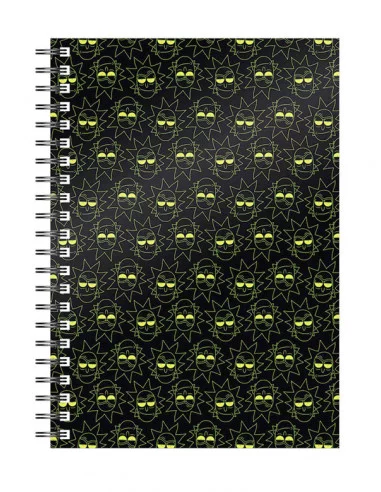 es::Rick y Morty libreta espiral Rick pattern