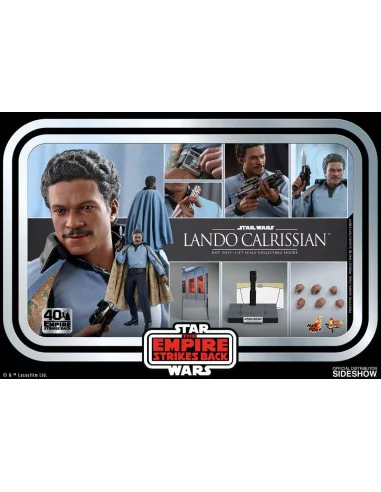 es::Star Wars Figura 1/6 Lando Calrissian The Empire Strikes Back 40th Anniversary Collection Hot Toys 35 cm