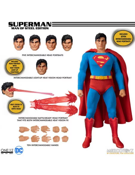 es::DC Comics Figura 1/12 Superman Man of Steel Edition One:12 Collective