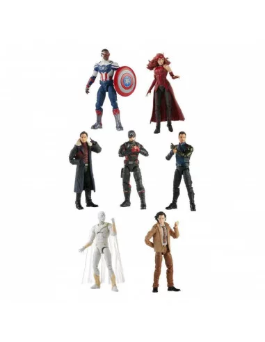 es::Marvel Legends pack de 7 figuras Captain America Flight Gear