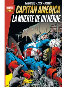 es::Capitán America: La muerte de un héroe Cómic Marvel Gold