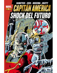 es::Capitán America: Shock del futuro Cómic Marvel Gold