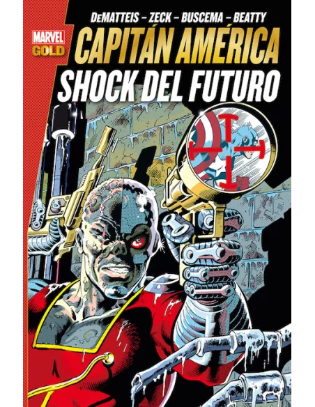 es::Capitán America: Shock del futuro Cómic Marvel Gold