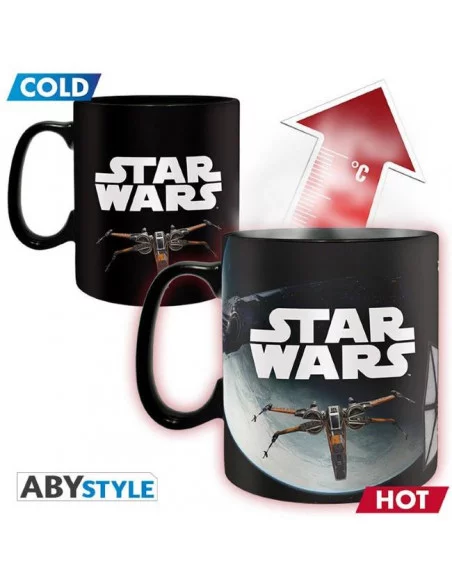 es::Star Wars Taza con cambio de imagen Space Battle 460 ml