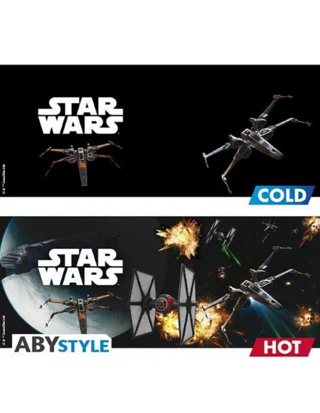 es::Star Wars Taza con cambio de imagen Space Battle 460 ml