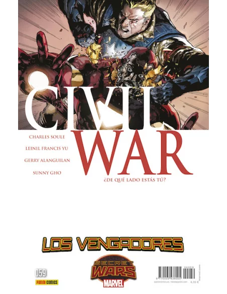 es::Los Vengadores v4, 59. Civil War - Secret Wars