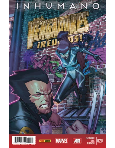 es::Vengadores ¡Reuníos! 20: Inhumano