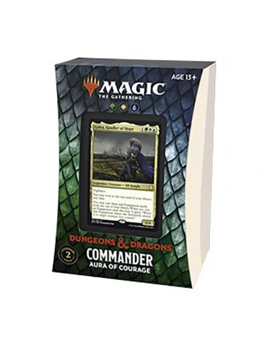 es::Magic: Aura of Courage Adventures in the Forgotten Realms Commander Deck