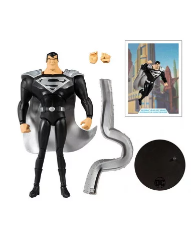 es::DC Multiverse Figura Superman Black Suit Variant Superman: The Animated Series 18 cm