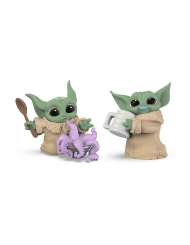 es::Star Wars Mandalorian Bounty Collection Pack de 2 Figuras The Child Tentacle Soup & Milk Mustache 5,5 cm