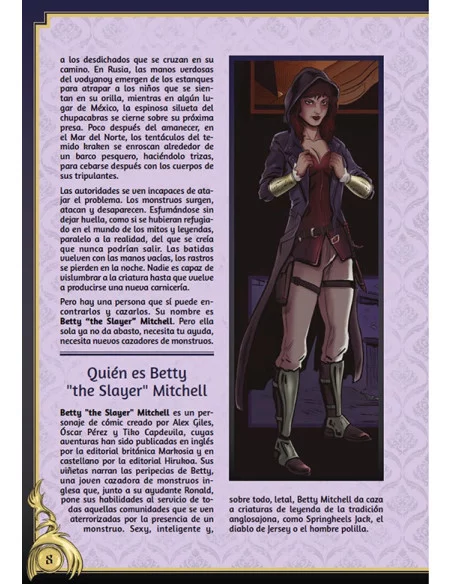 es::Betty The Slayer Mitchell Juego de rol