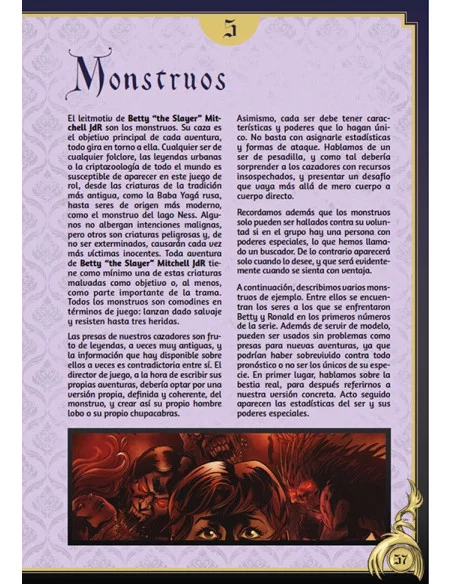 es::Betty The Slayer Mitchell Juego de rol