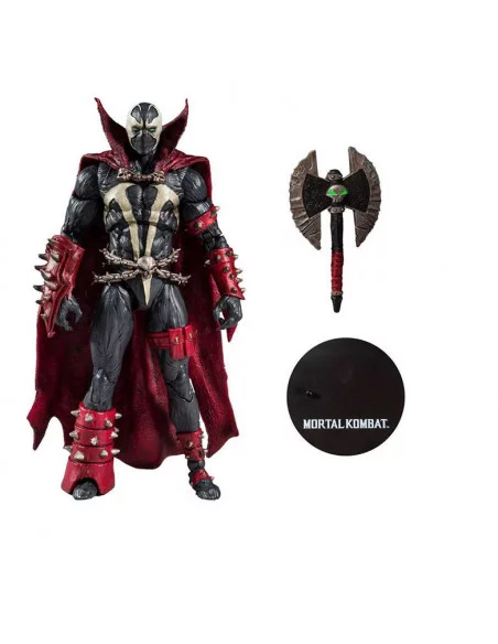 es::EMBALAJE DAÑADO. Mortal Kombat Figura Spawn with Axe Target Exclusive 18 cm