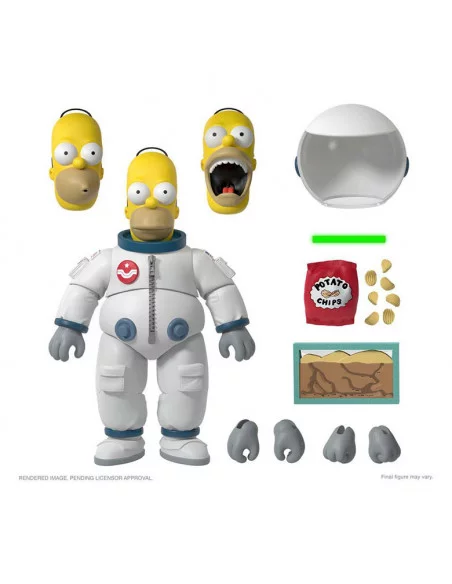 es::Los Simpson Figura Ultimates Deep Space Homer 18 cm