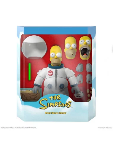 es::Los Simpson Figura Ultimates Deep Space Homer 18 cm