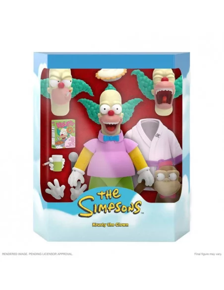 es::Los Simpson Figura Ultimates Krusty the Clown 18 cm