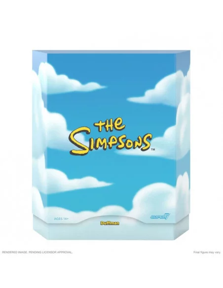 es::Los Simpson Figura Ultimates Duffman 18 cm 