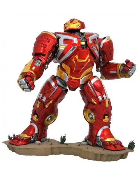 es::EMBALAJE DAÑADO Vengadores Infinity War Marvel Movie Gallery Estatua Deluxe Hulkbuster MK2 25 cm