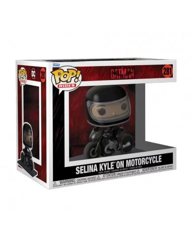 es::The Batman Funko POP! Rides Selina on Motorcycle 15 cm