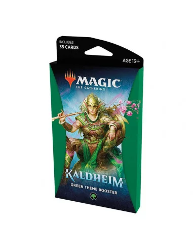 es::Magic the Gathering Kaldheim Green Theme Booster en inglés 
