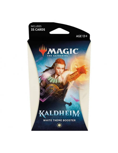 es::Magic the Gathering Kaldheim White Theme Booster en inglés 