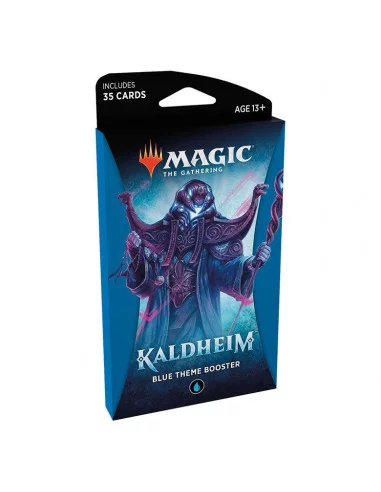 es::Magic the Gathering Kaldheim Blue Theme Booster en inglés 