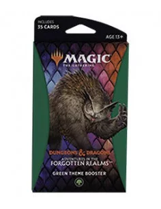es::Magic Adventures in the Forgotten Realms Green Theme Booster inglés