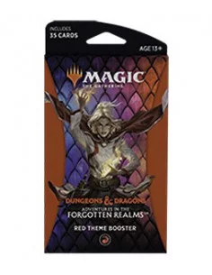 es::Magic Adventures in the Forgotten Realms Red Theme Booster inglés