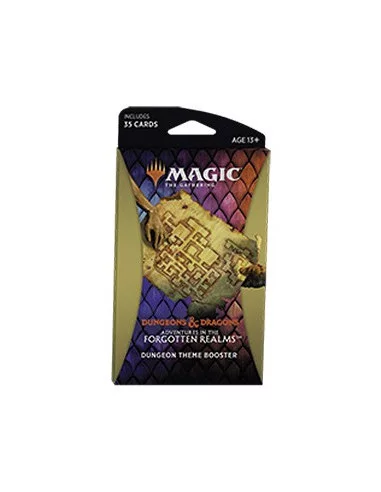 es::Magic Adventures in the Forgotten Realms Dungeon Theme Booster inglés