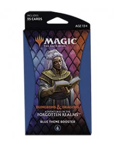 es::Magic Adventures in the Forgotten Realms Blue Theme Booster inglés