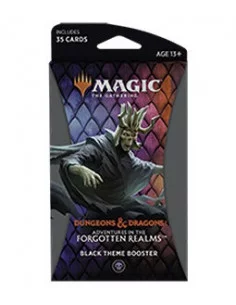 es::Magic Adventures in the Forgotten Realms Black Theme Booster inglés