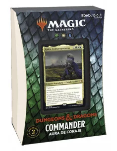 es::Magic: Mazo de Commander Aura de Coraje Aventuras en Forgotten Realms