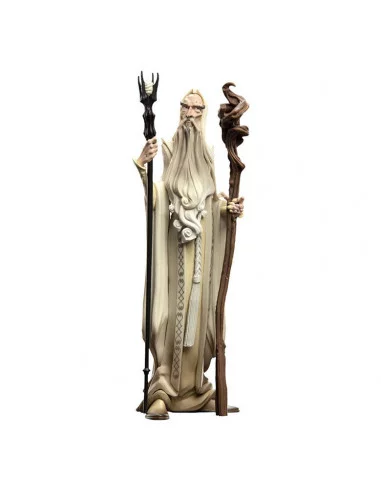 es::El Señor de los Anillos Figura Mini Epics Saruman el Blanco SDCC 2021 18 cm