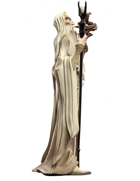 es::El Señor de los Anillos Figura Mini Epics Saruman el Blanco SDCC 2021 18 cm