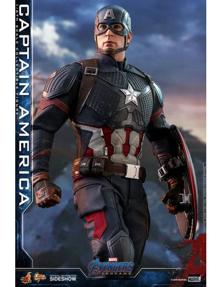 es::Vengadores: Endgame Figura 1/6 Captain America Hot Toys 31 cm. es::Vengadores: Endgame Figura 1/6 Captain America Hot Toys 31 cm.