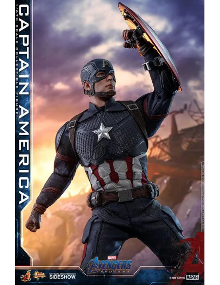 es::Vengadores: Endgame Figura 1/6 Captain America Hot Toys 31 cm. es::Vengadores: Endgame Figura 1/6 Captain America Hot Toys 31 cm.