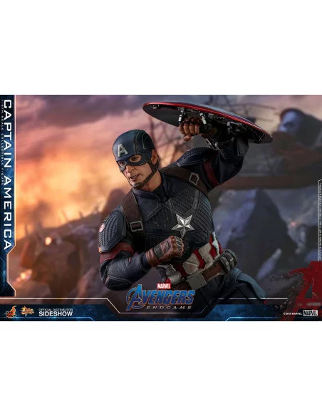 es::Vengadores: Endgame Figura 1/6 Captain America Hot Toys 31 cm. es::Vengadores: Endgame Figura 1/6 Captain America Hot Toys 31 cm.
