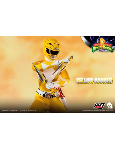 es::Mighty Morphin Power Rangers Figura FigZero 1/6 Yellow Ranger 30 cm