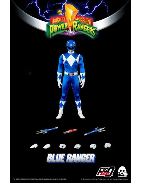 es::Mighty Morphin Power Rangers Figura FigZero 1/6 Blue Ranger 30 cm