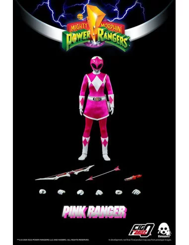 es::Mighty Morphin Power Rangers Figura FigZero 1/6 Pink Ranger 30 cm