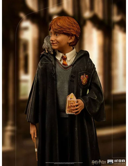 es::Harry Potter Estatua Art Scale 1/10 Ron Weasley 17 cm