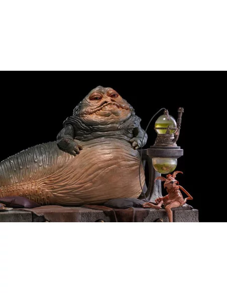 es::Star Wars Estatua 1/10 Deluxe Art Scale Jabba The Hutt 23 cm