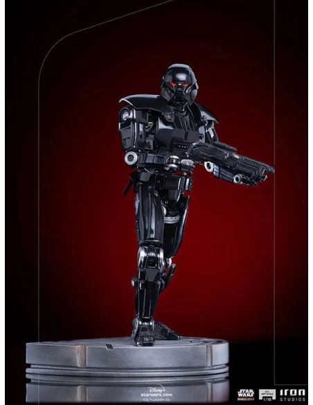 es::Star Wars The Mandalorian Estatua 1/10 BDS Art Scale Dark Trooper 24 cm